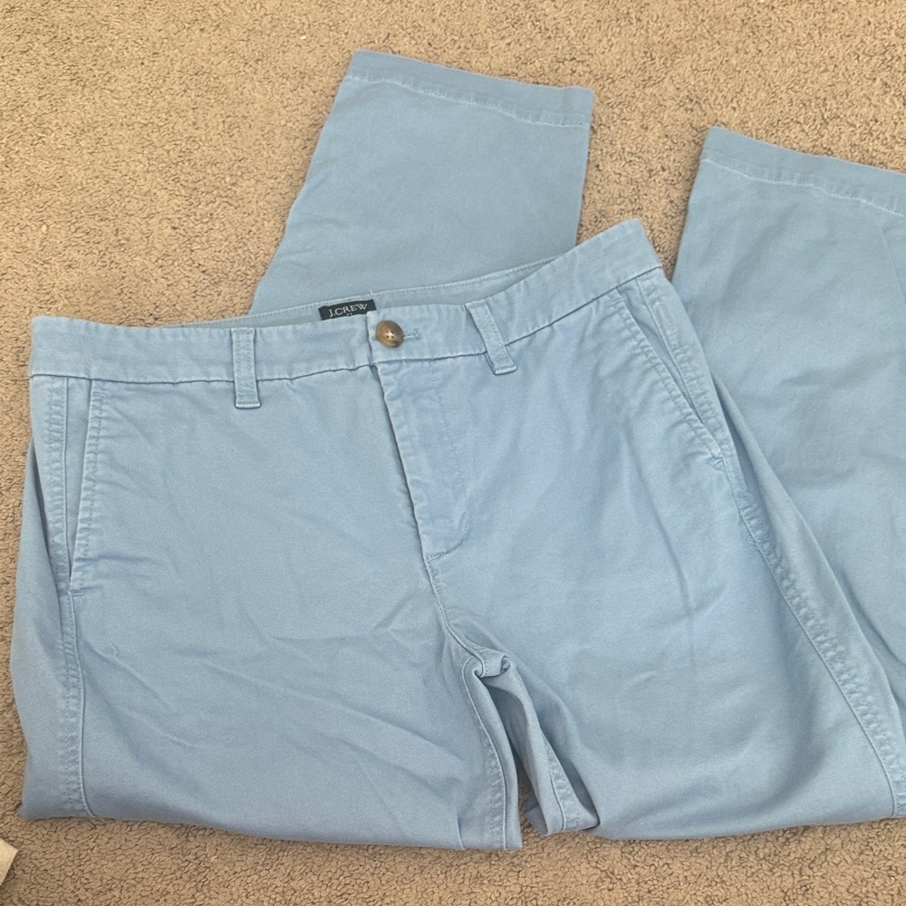 J. Crew women’s  Sky Blue high rise girlfriend chino
